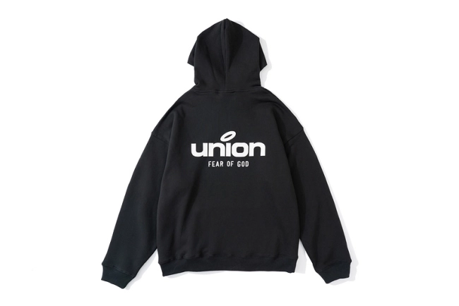 Fear of God x Union 30th Anniversary Logo Fleece Hoodie