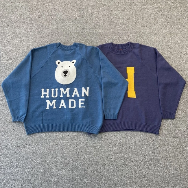 Human Made Raglan Sleeve Knit