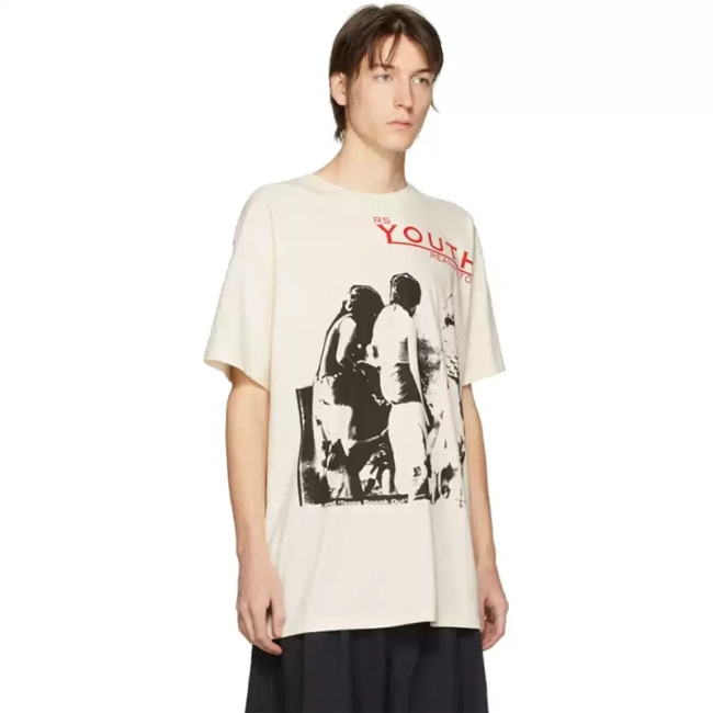 RAF SIMONS  20SS SIMONS loose large size T-shirt