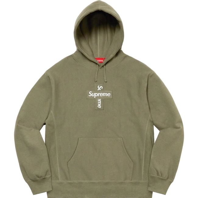 upreme Cross Box Logo Hooded