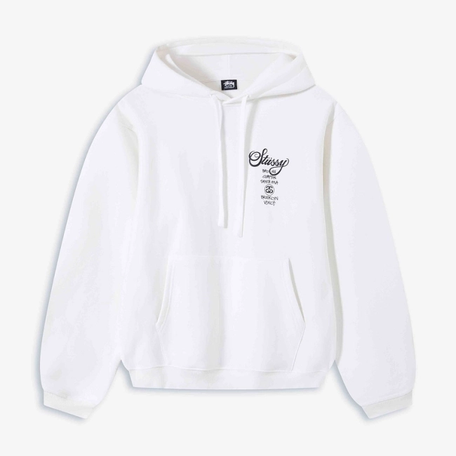 Stüssy World Tour Logo Hoodie