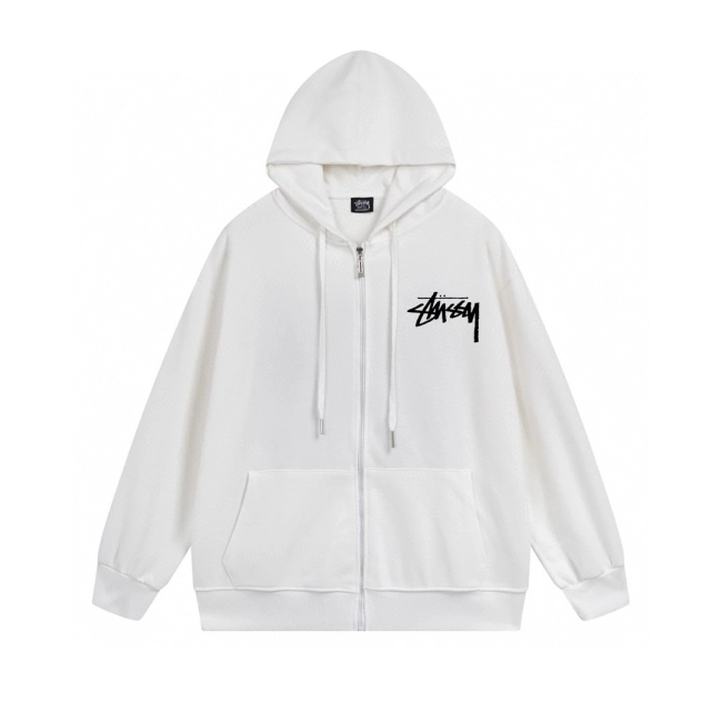 Stussy Read Em N Weep Zip Up Hoodie