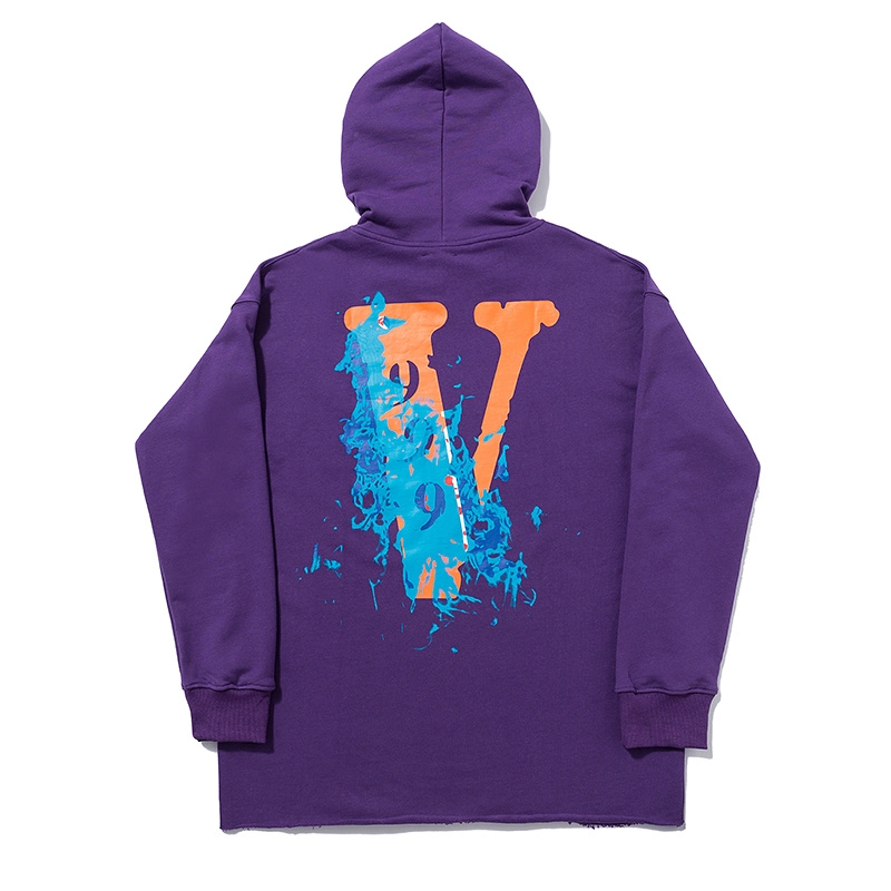 Juice Wrld X VLONE Legends Never Die Hoodie shops (Purple)